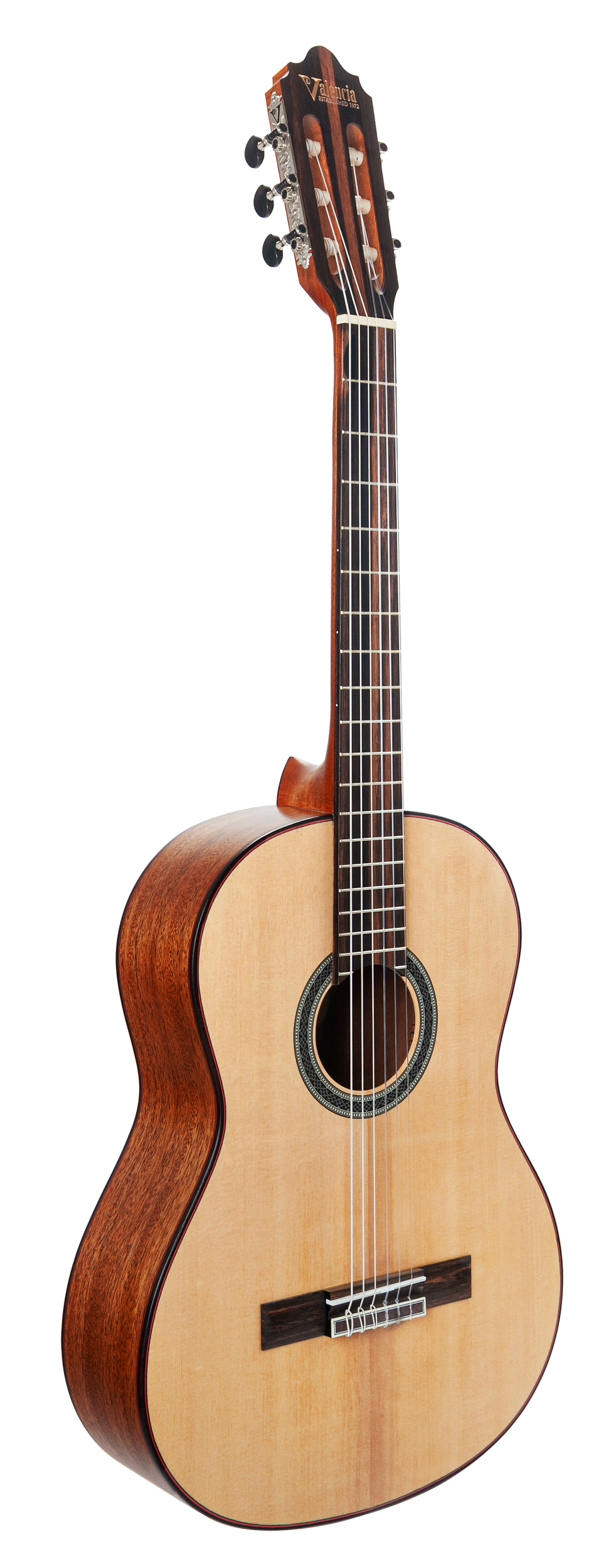 Valencia | VC704H | “Hybrid” classical guitar. | Full Size | Natural Valencia | VC704H | “Hybrid” classical guitar. | Full Size | Natural